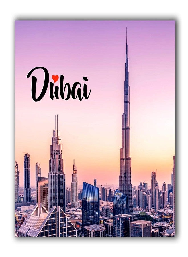 ARTBUG Dubai HD Quality Stylish Fridge Sticker Magnet for Kitchen - Deocorative Refrigerator Magnets - Gift for Kids - D No 498 - Image 1